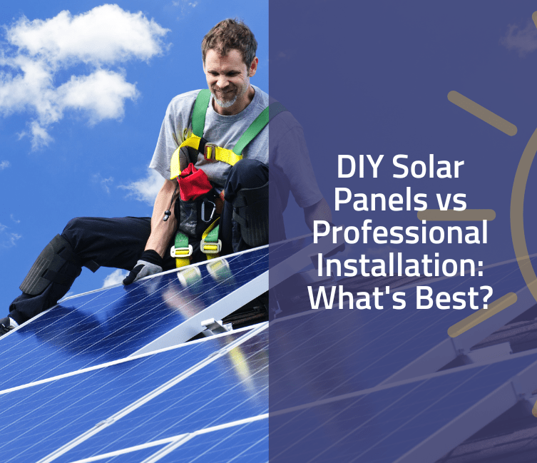 DIY solar panels vs professional installation