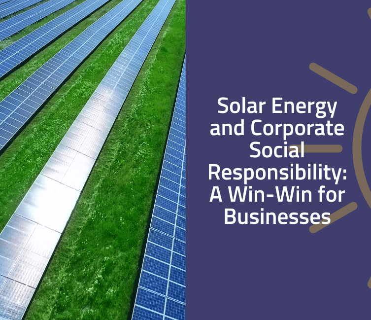 Solar Energy and Corporate Social Responsibility
